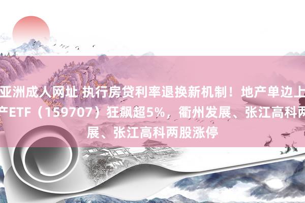 亚洲成人网址 执行房贷利率退换新机制！地产单边上扬，地产ETF（159707）狂飙超5%，衢州发展、张江高科两股涨停