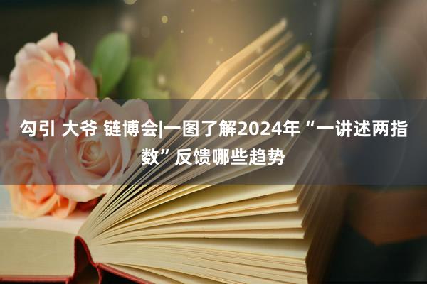 勾引 大爷 链博会|一图了解2024年“一讲述两指数”反馈哪些趋势